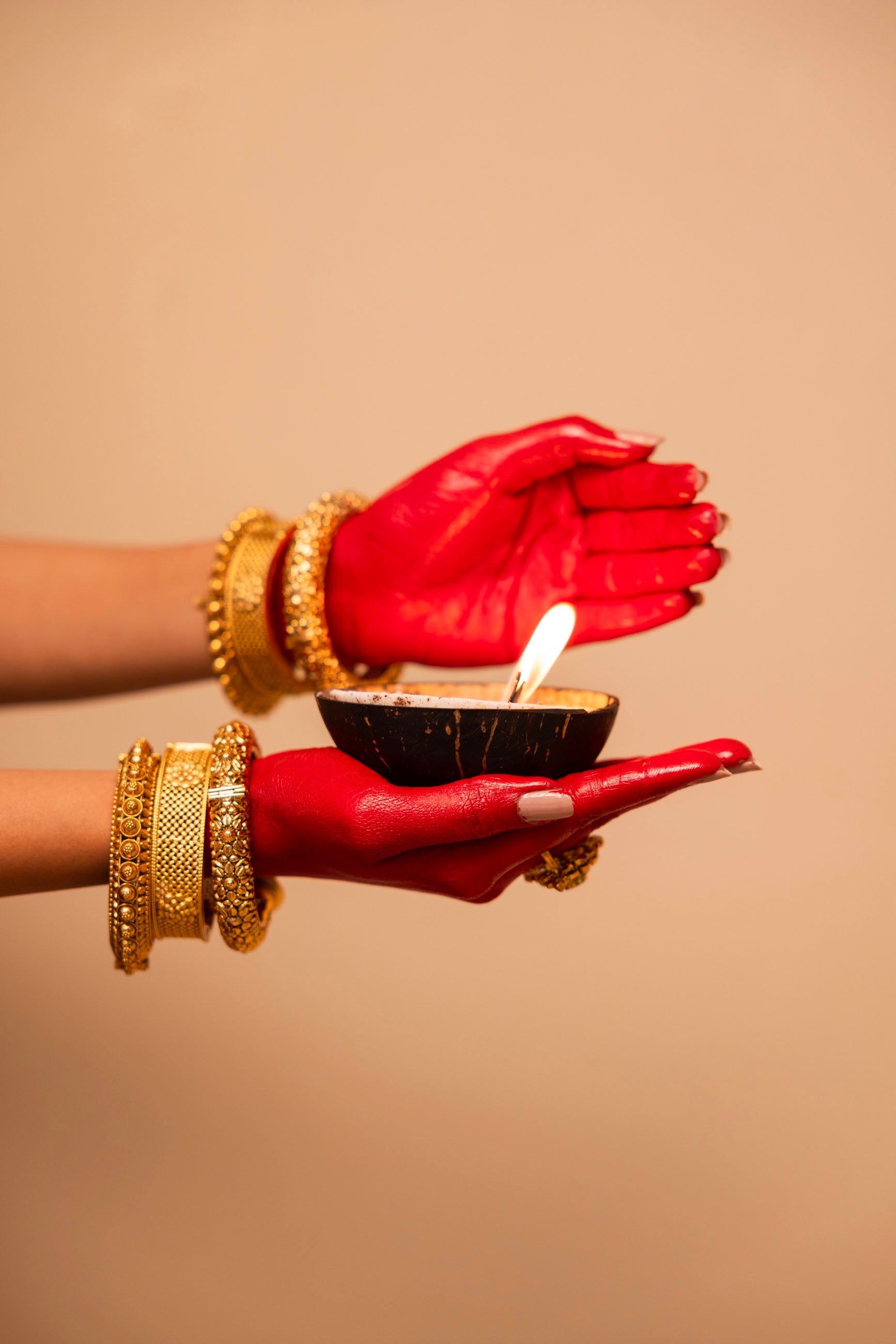 Coconut Shell Soy Candles