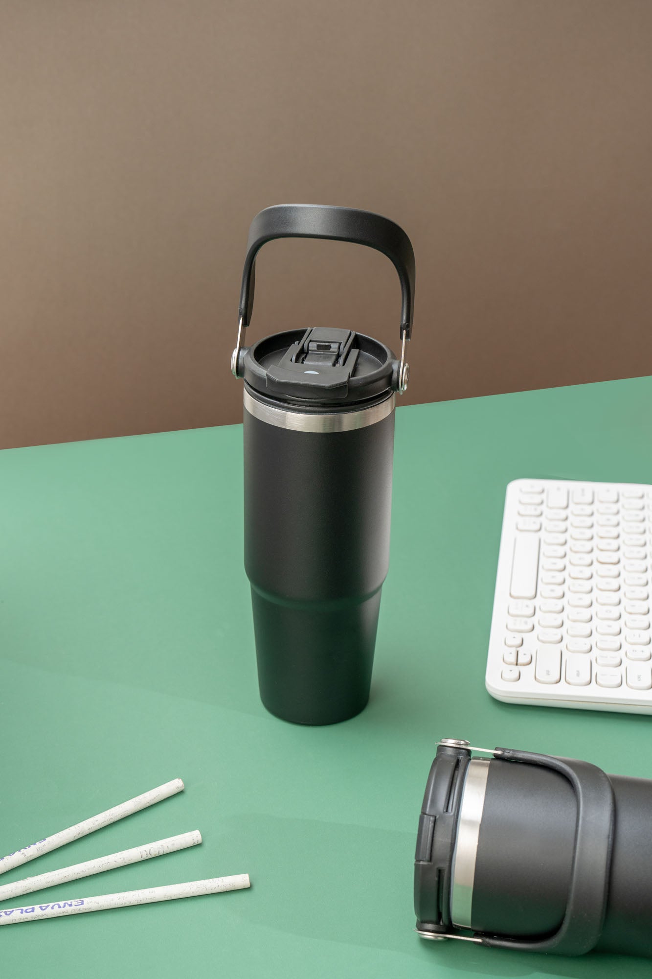 All Black Stainless Steel Tumbler