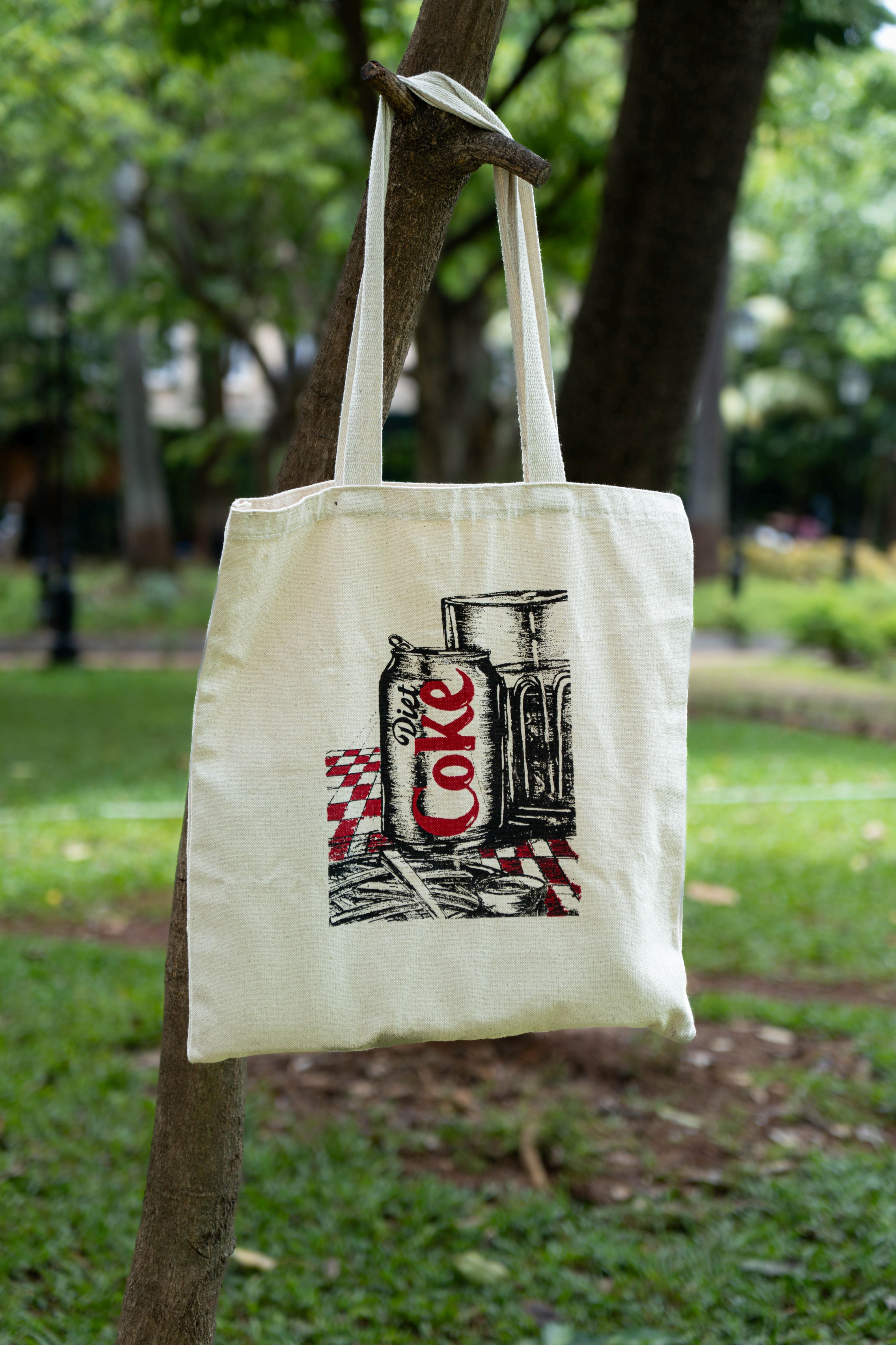 Cafe Canvas Tote Bag