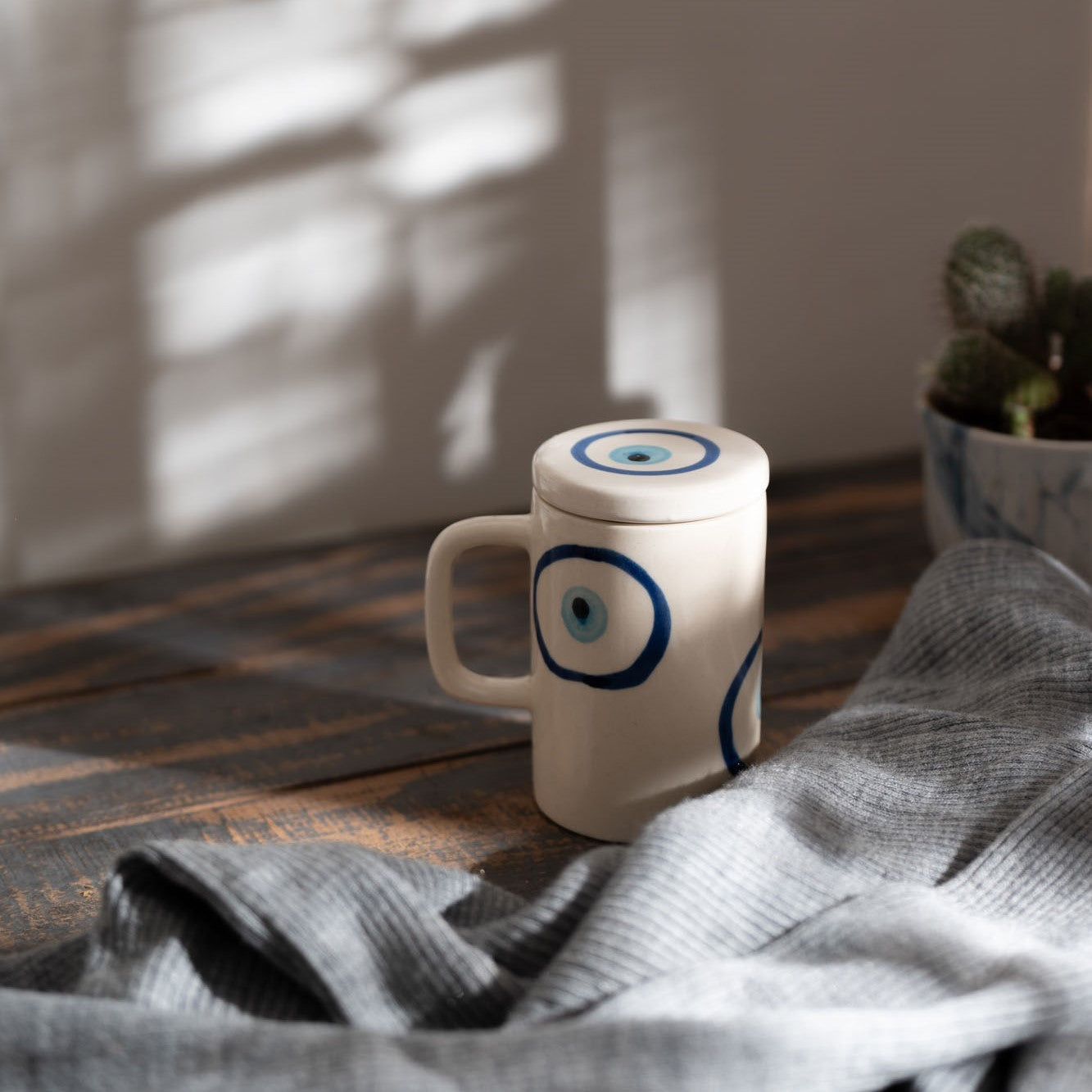 Handmade Evil Eye Cup