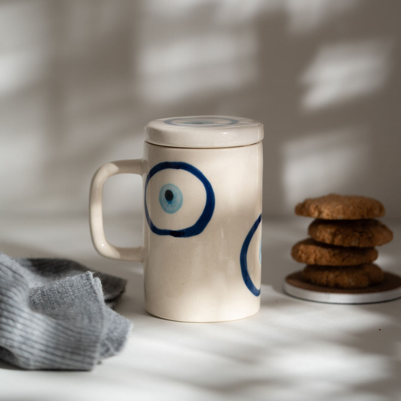 Handmade Evil Eye Cup