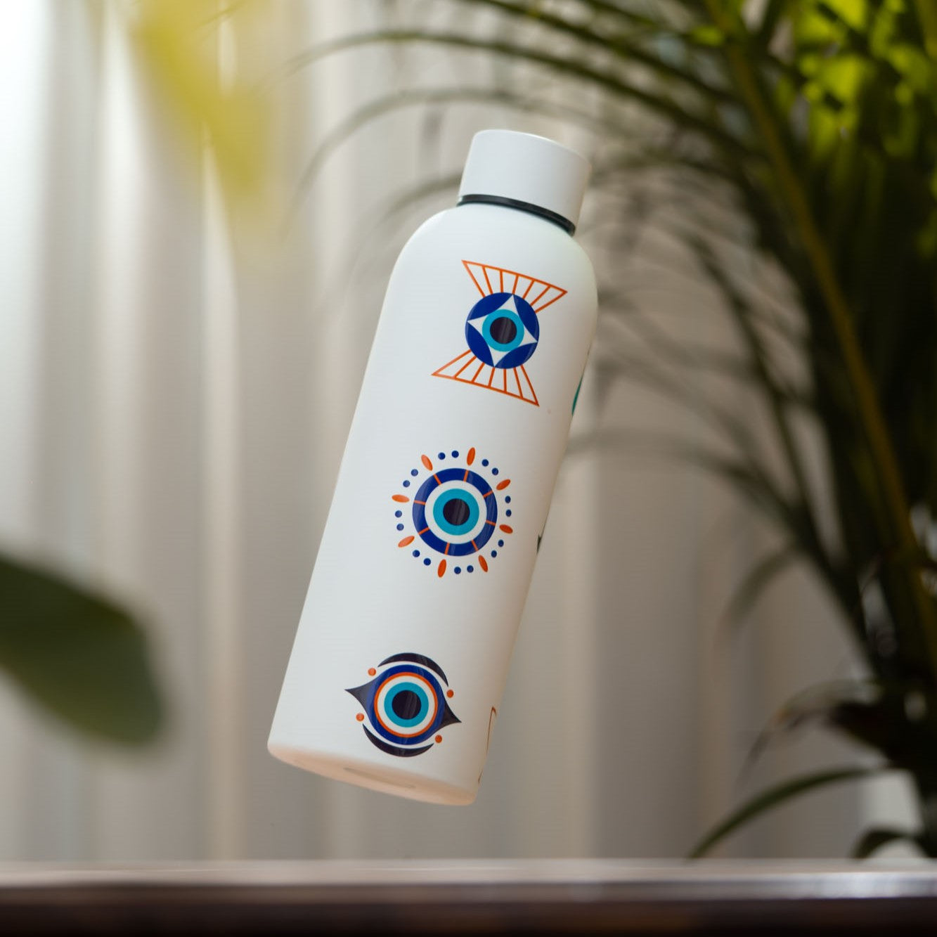 Evil Eye White Bottle