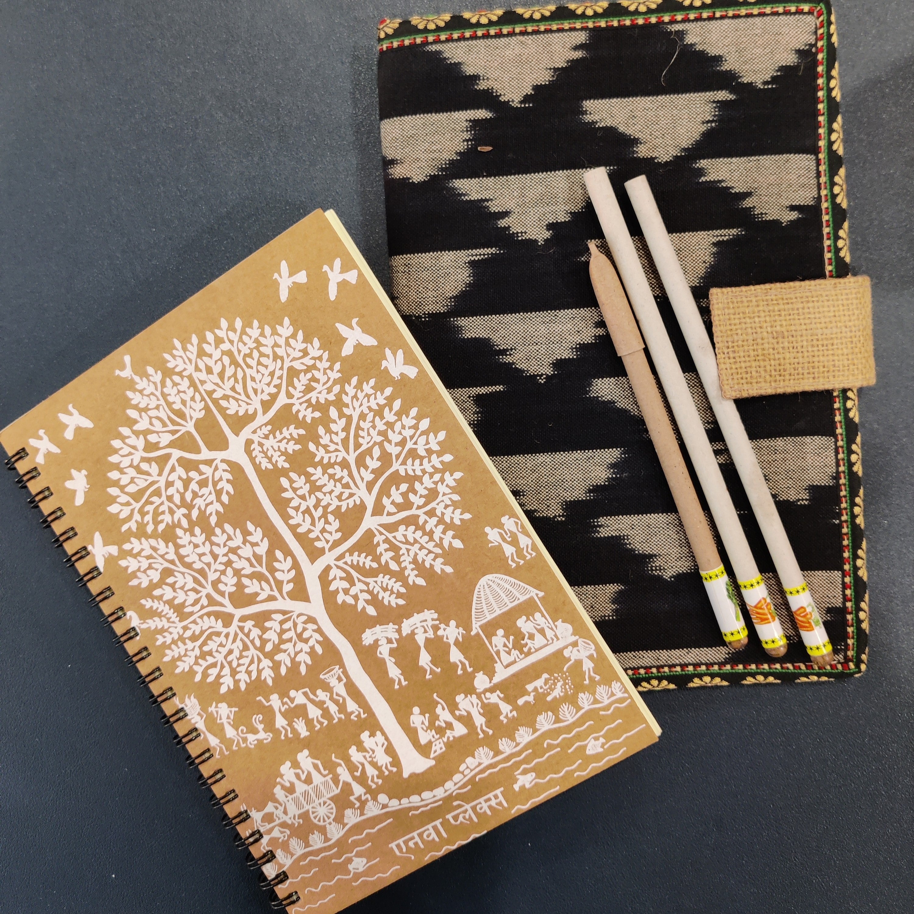 Jute Folder - Enva Plax