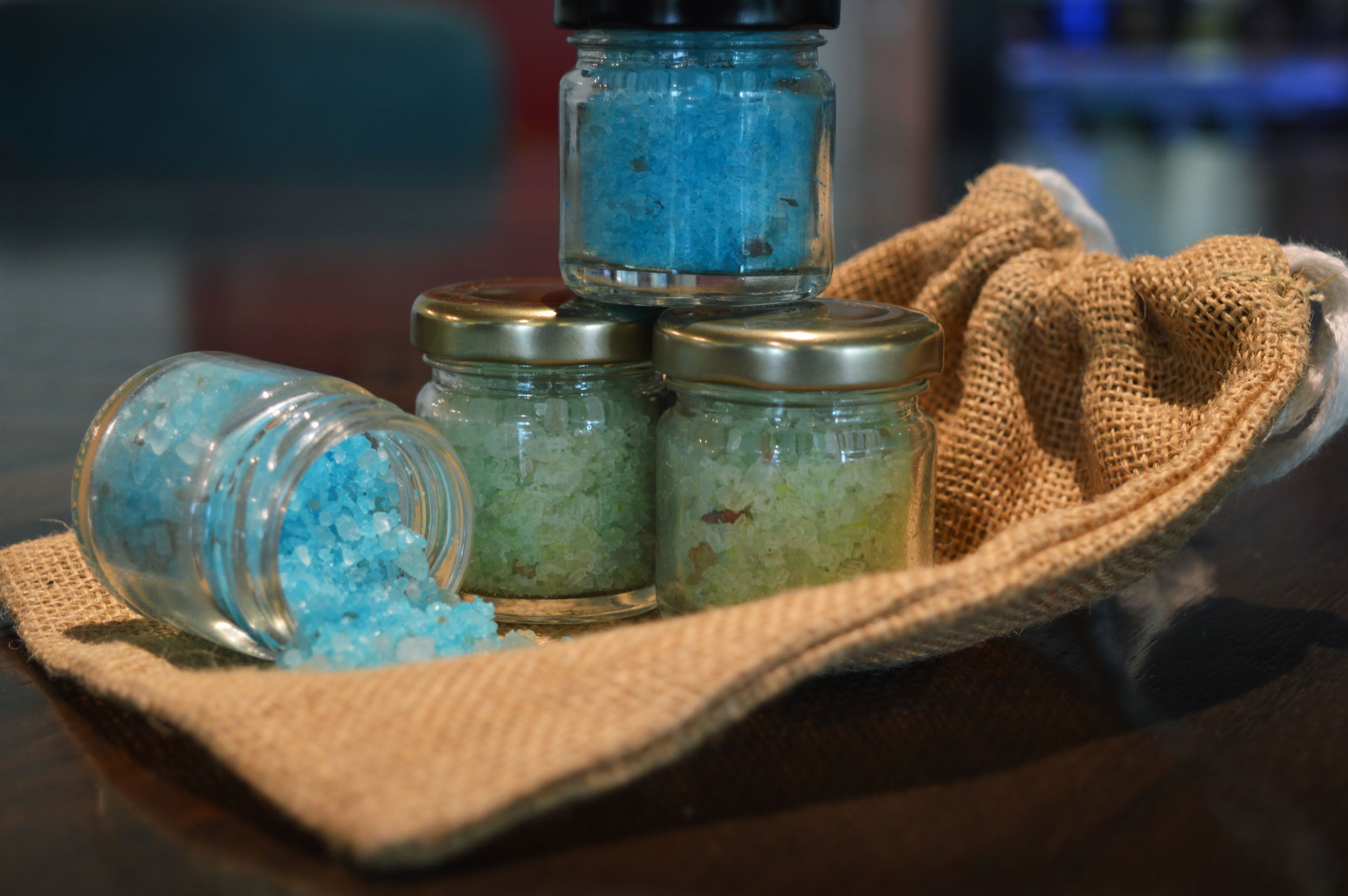 Organic bath salts by Enva Plax 