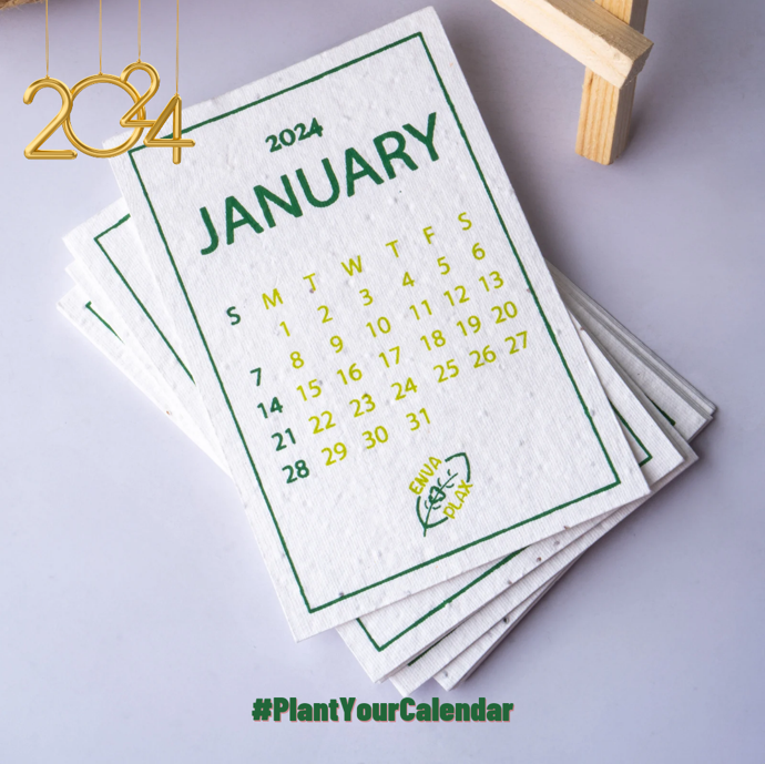 Seed Paper Calendar