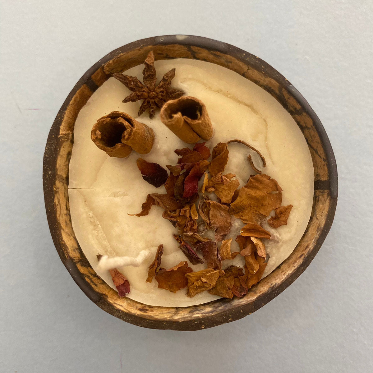 Coconut Shell Soy Candles