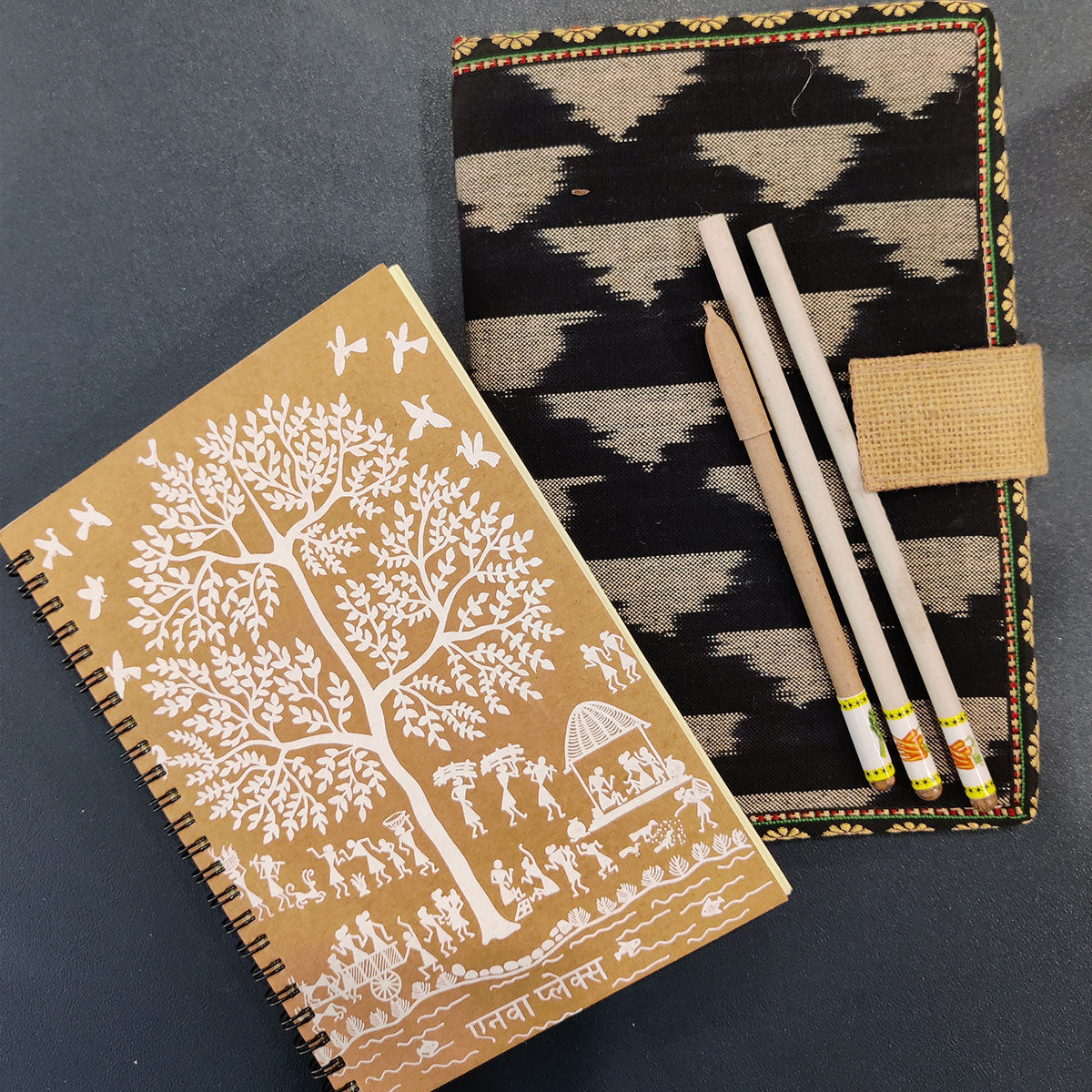 Jute Folder - Enva Plax